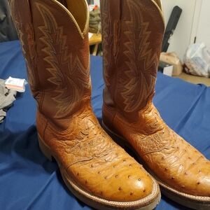 Lucchese Tan Western Boots